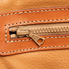 Macadam Coated Canvas Satchel