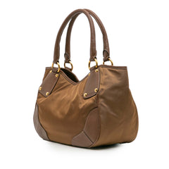 Tessuto and Leather Tote