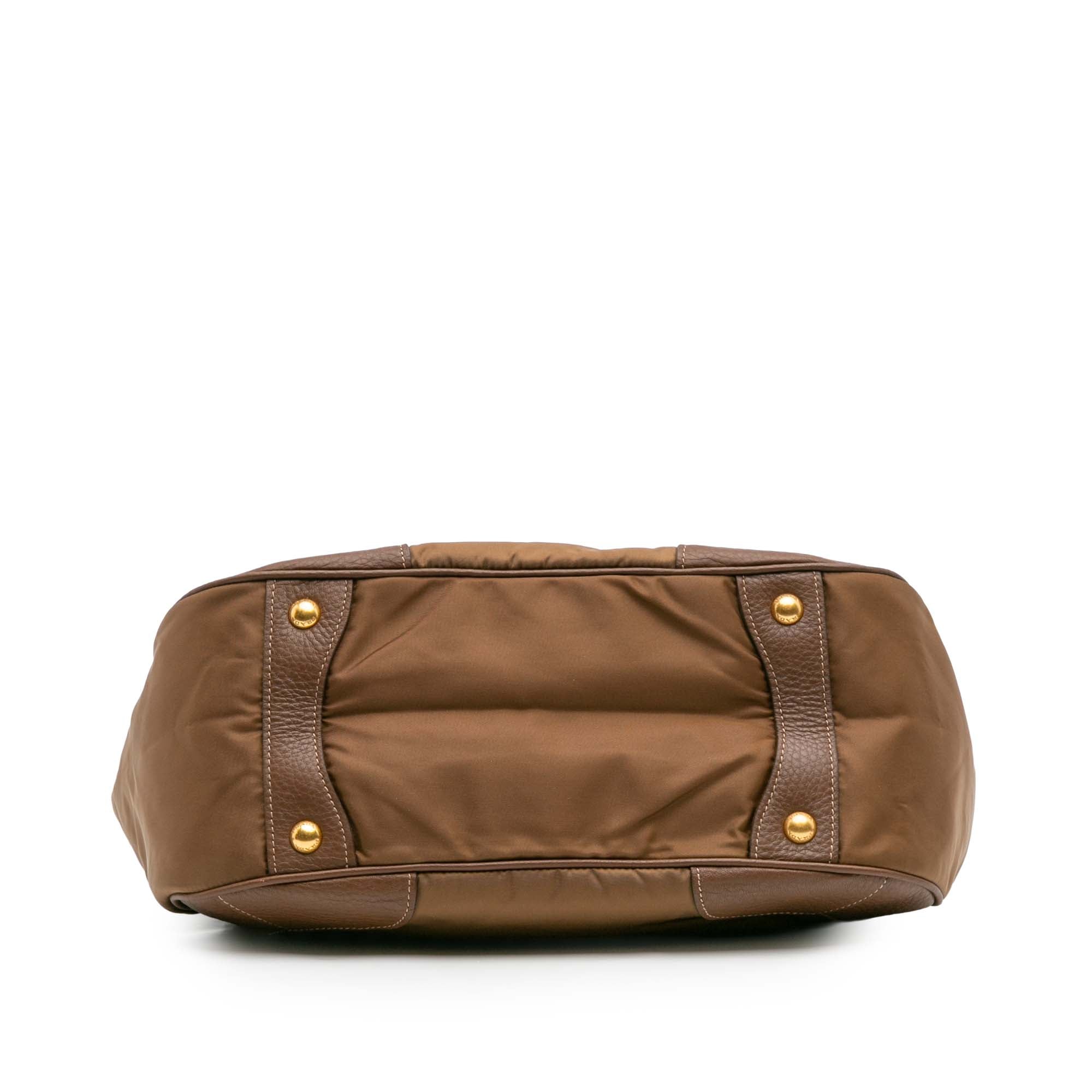 Tessuto and Leather Tote