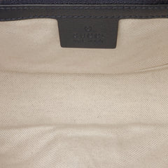 Medium GG Marmont Matelasse Diagonal GG Canvas Shoulder Bag