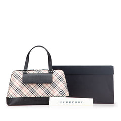 Nova Check Canvas Handbag