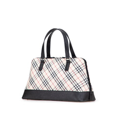 Nova Check Canvas Handbag