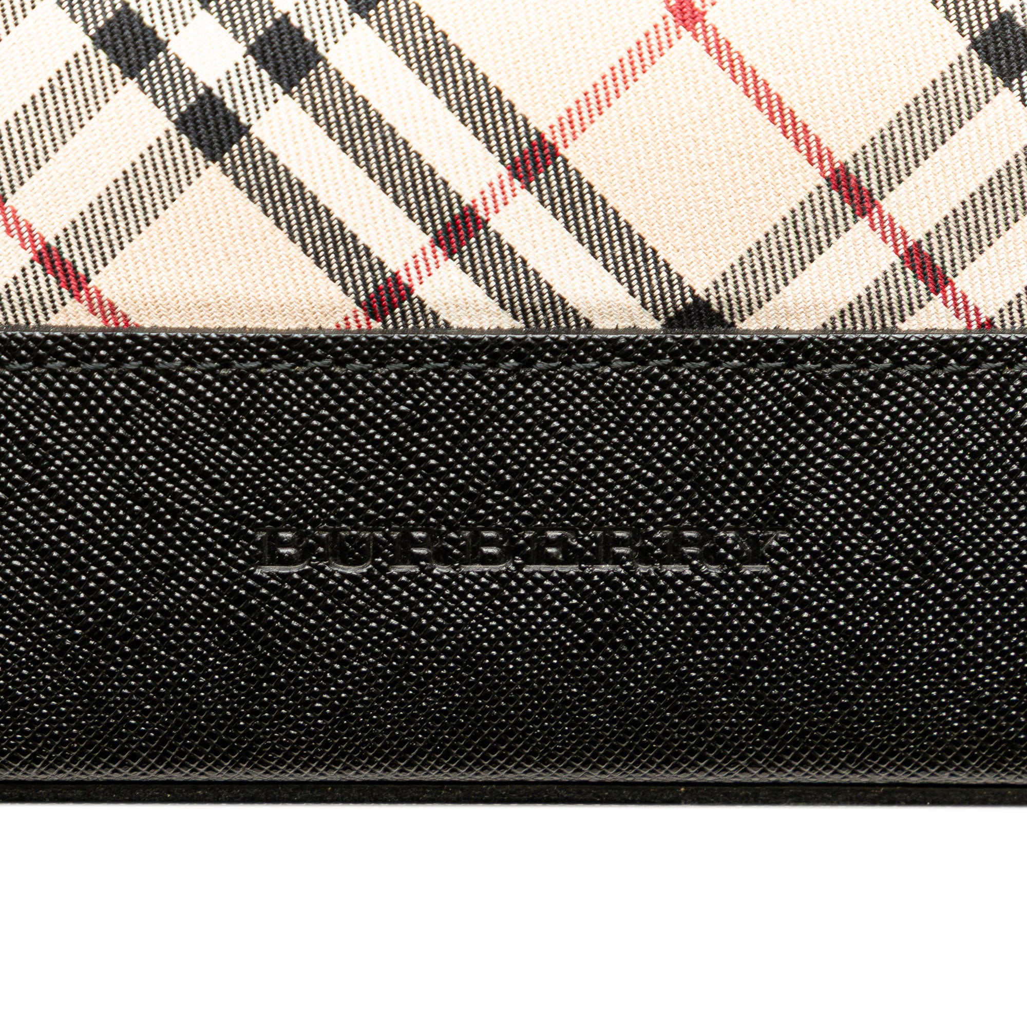 Nova Check Canvas Handbag