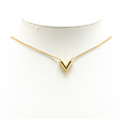 Gold Plated Essential V Necklace