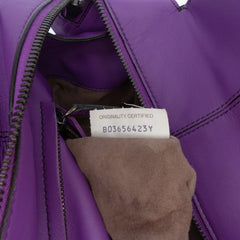 Small Nappa Intrecciato Monaco Satchel