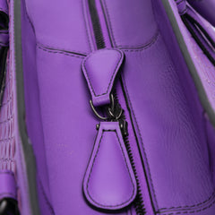 Small Nappa Intrecciato Monaco Satchel