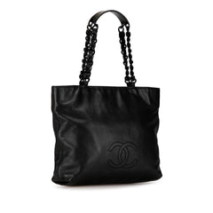 CC Lambskin Chain Tote_1