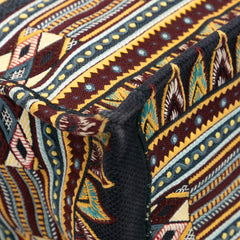 Large Embroidered Canvas Book Tote