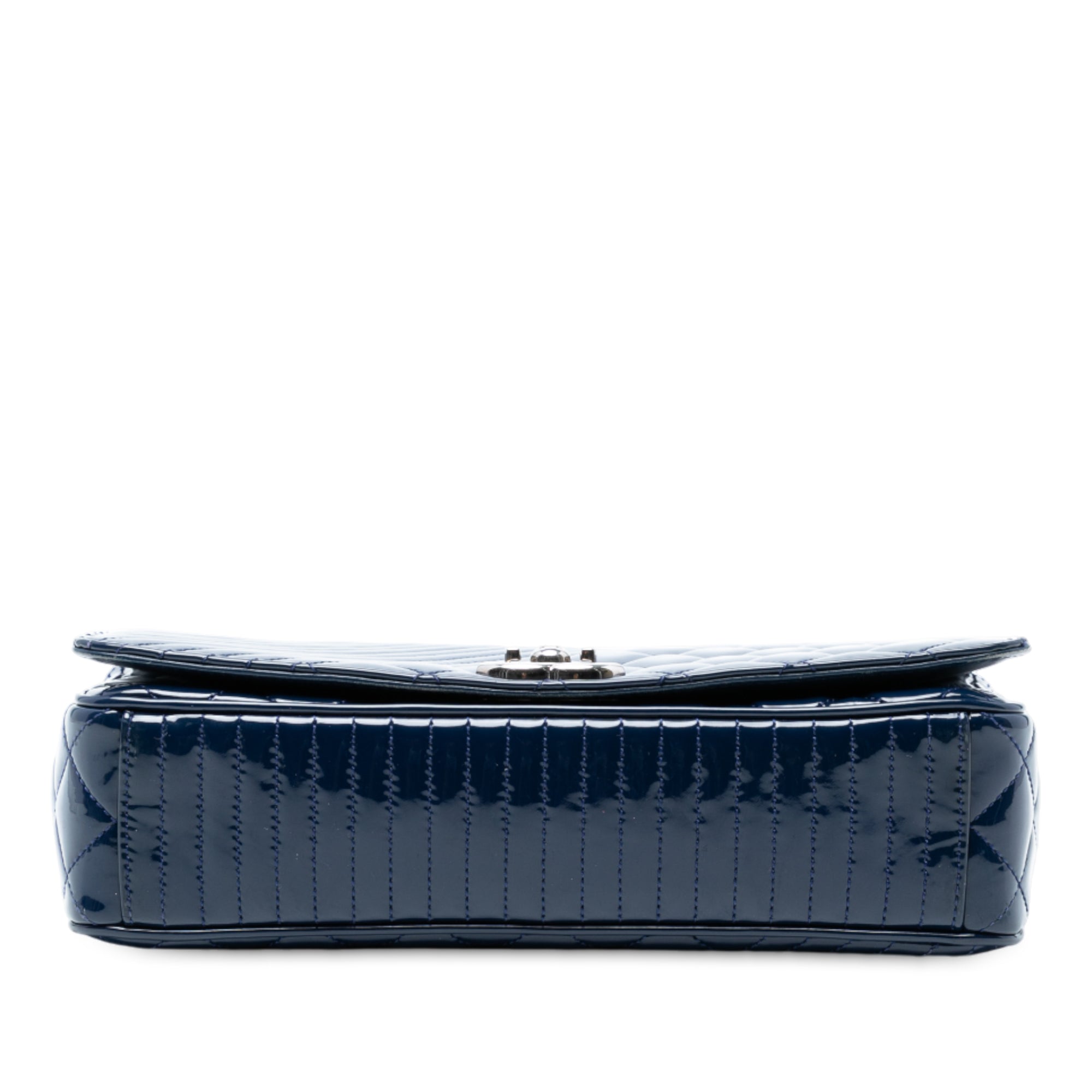 Medium Patent Coco Boy Flap