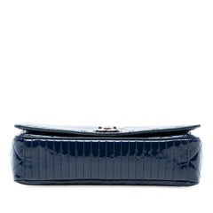 Medium Patent Coco Boy Flap