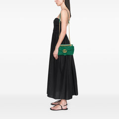 Medium GG Marmont Matelasse Leather Shoulder Bag