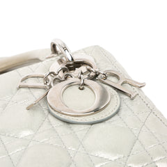 Mini Iridescent Lambskin Cannage Lady Dior