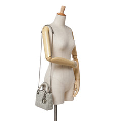 Mini Iridescent Lambskin Cannage Lady Dior