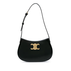 Medium Shiny Calfskin Tilly Shoulder Bag