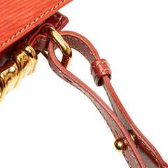 Leather Velazquez Twist Crossbody
