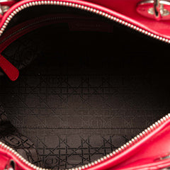 Large Lambskin Cannage Lady Dior