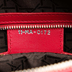 Large Lambskin Cannage Lady Dior