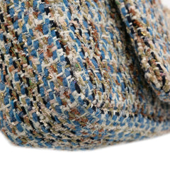 Medium Classic Multicolor Tweed Double Flap