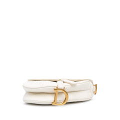 Mini Oblique Canvas Saddle Bag