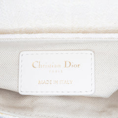 Mini Oblique Canvas Saddle Bag