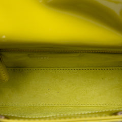 Mini Patent Cannage Lady Dior