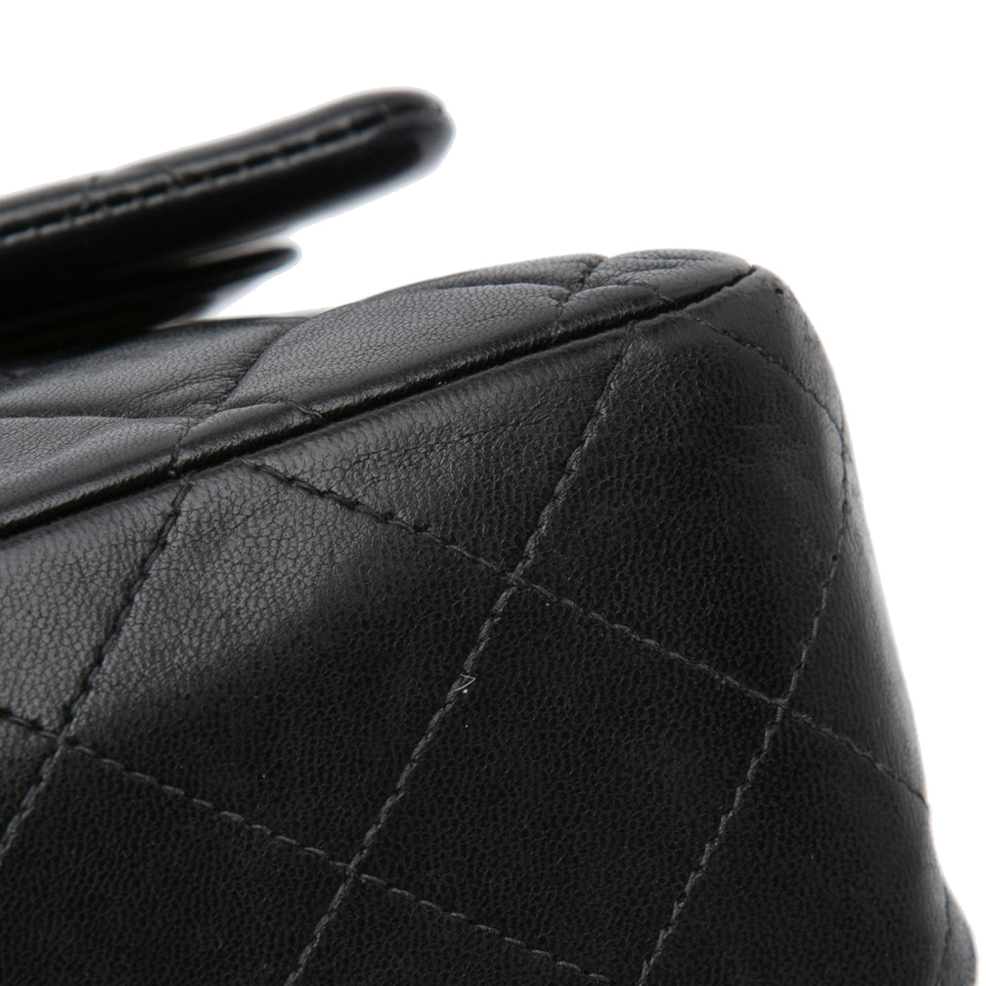 Medium Classic Lambskin Double Flap