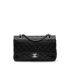 Medium Classic Lambskin Double Flap