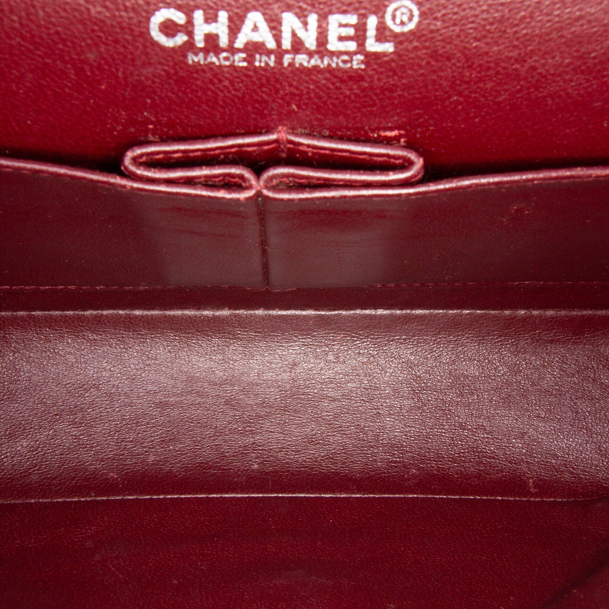Medium Classic Lambskin Double Flap