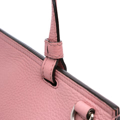 Medium Leather Bamboo Daily Satchel