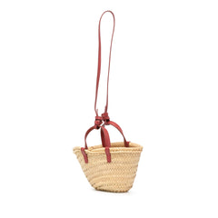 Mini Triomphe Raffia Classic Panier