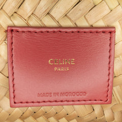 Mini Triomphe Raffia Classic Panier