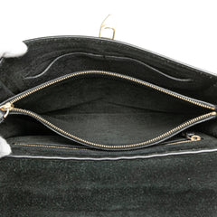 Small Pebbled Calfskin Rockstud Single Handle Flap