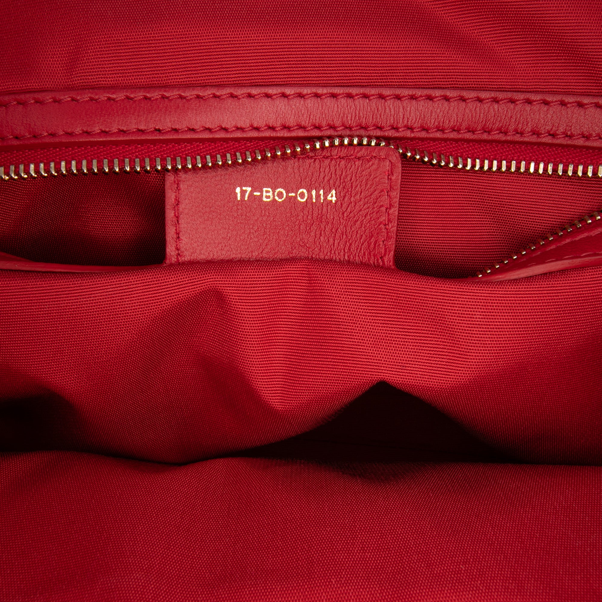 Medium Lambskin Cannage Lady Dior Soft Shopping Tote