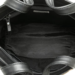 Nova Check Trimmed Leather Handbag