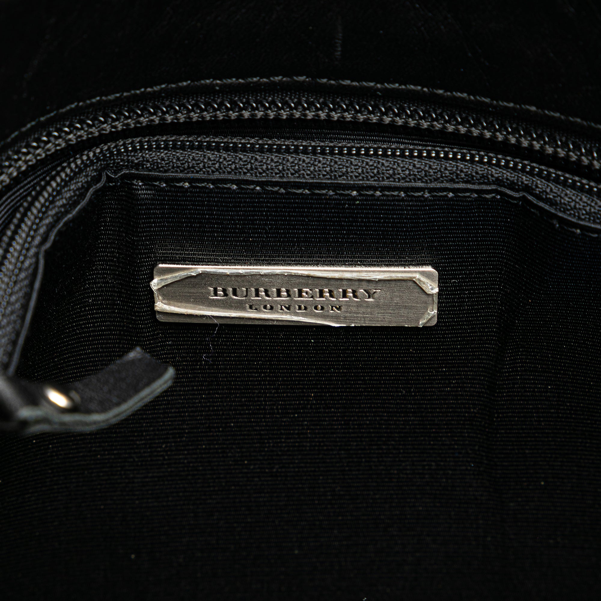 Nova Check Trimmed Leather Handbag