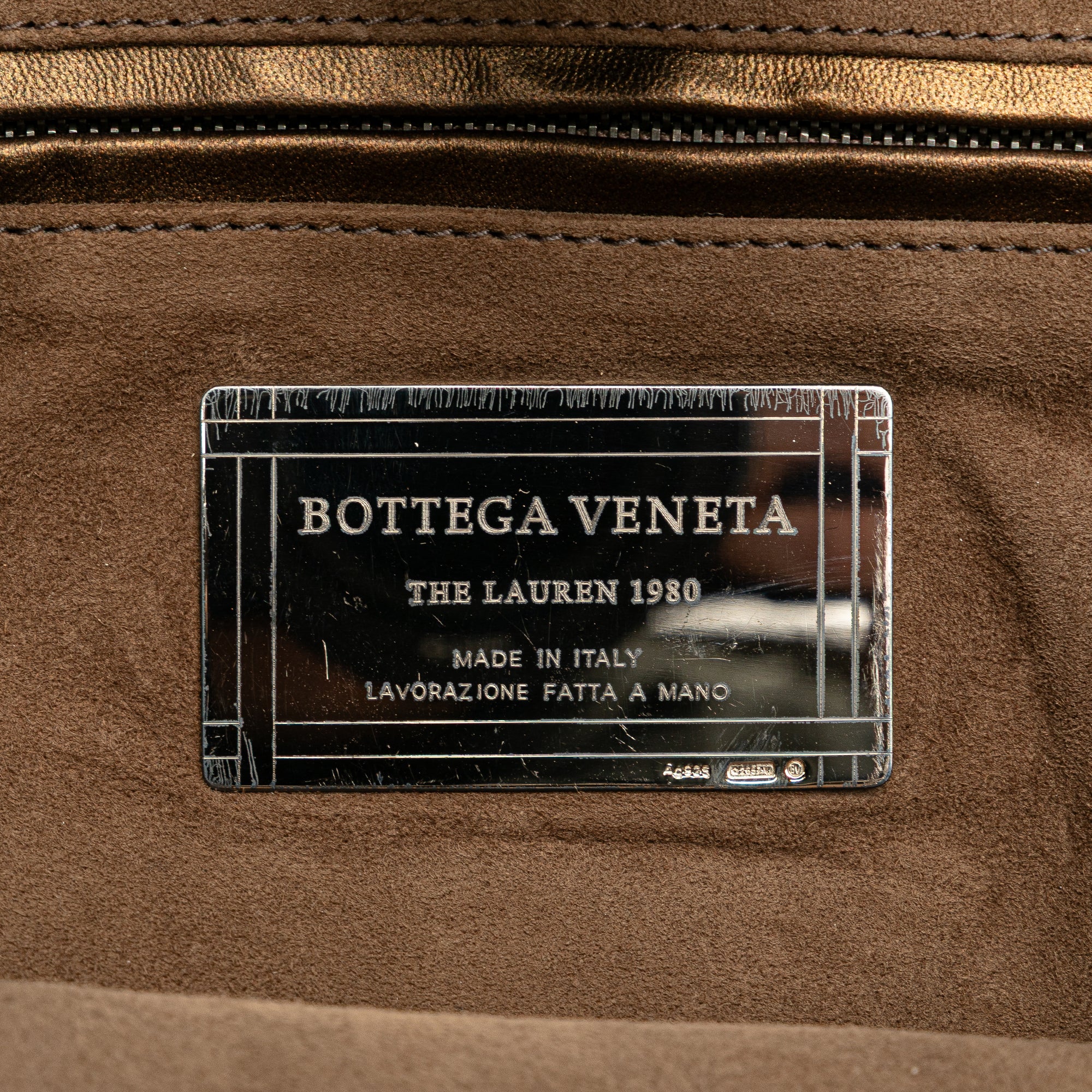 Nappa Intrecciato The Lauren 1980 Clutch