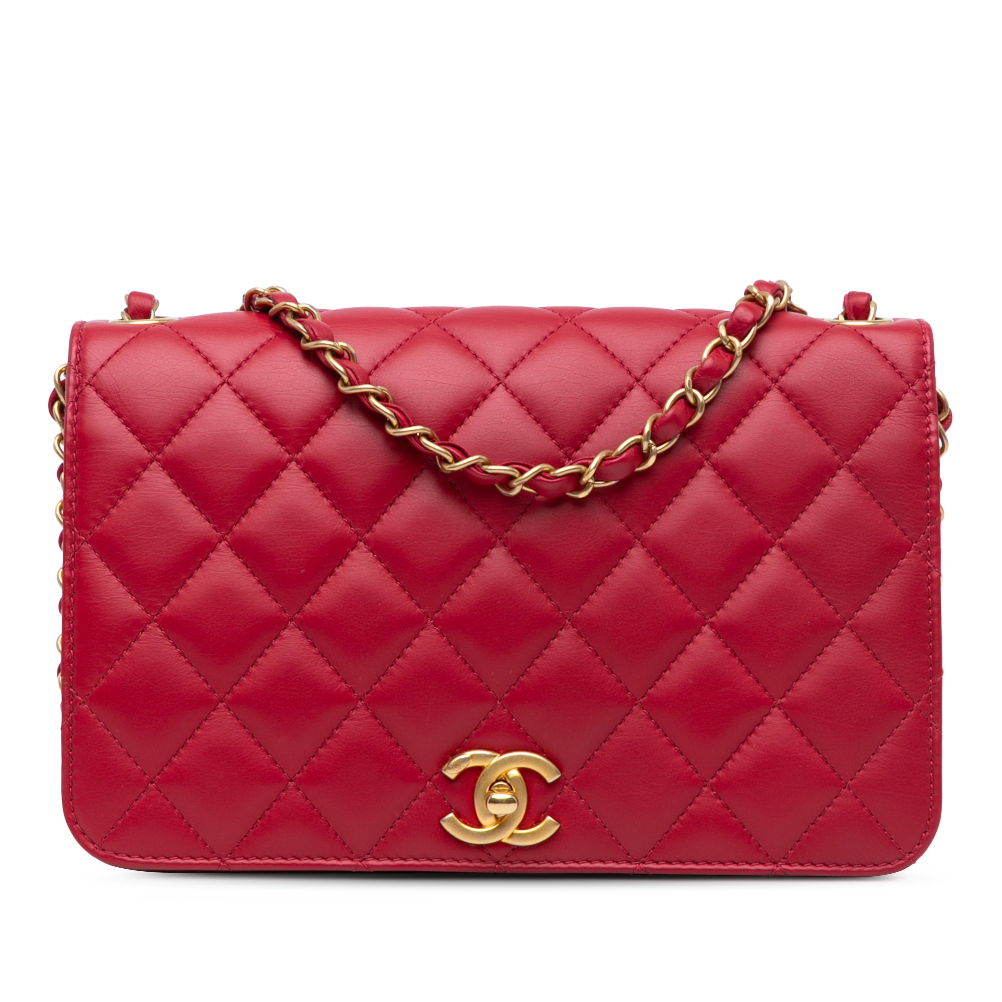 Medium Quilted Calfskin Everyday Chic Flap