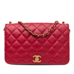 Medium Quilted Calfskin Everyday Chic Flap