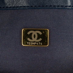 Mini Square CC Quilted Lambskin Flap