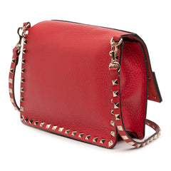 Small Grained Calfskin Rockstud Crossbody