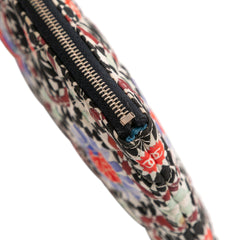 Paris Dubai Medium Printed Canvas Cosmetic Case