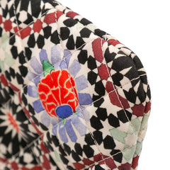 Paris Dubai Medium Printed Canvas Cosmetic Case