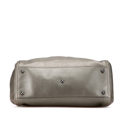 Medium Metallic Leather Soho Cellarius Tote