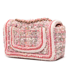 Mini Rectangular Classic Tweed Braid Flap