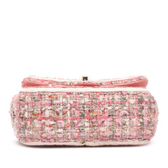 Mini Rectangular Classic Tweed Braid Flap