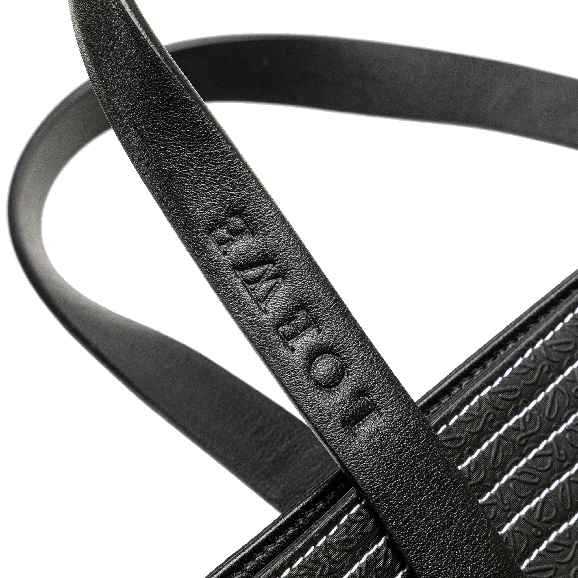 Anagram Leather Tote