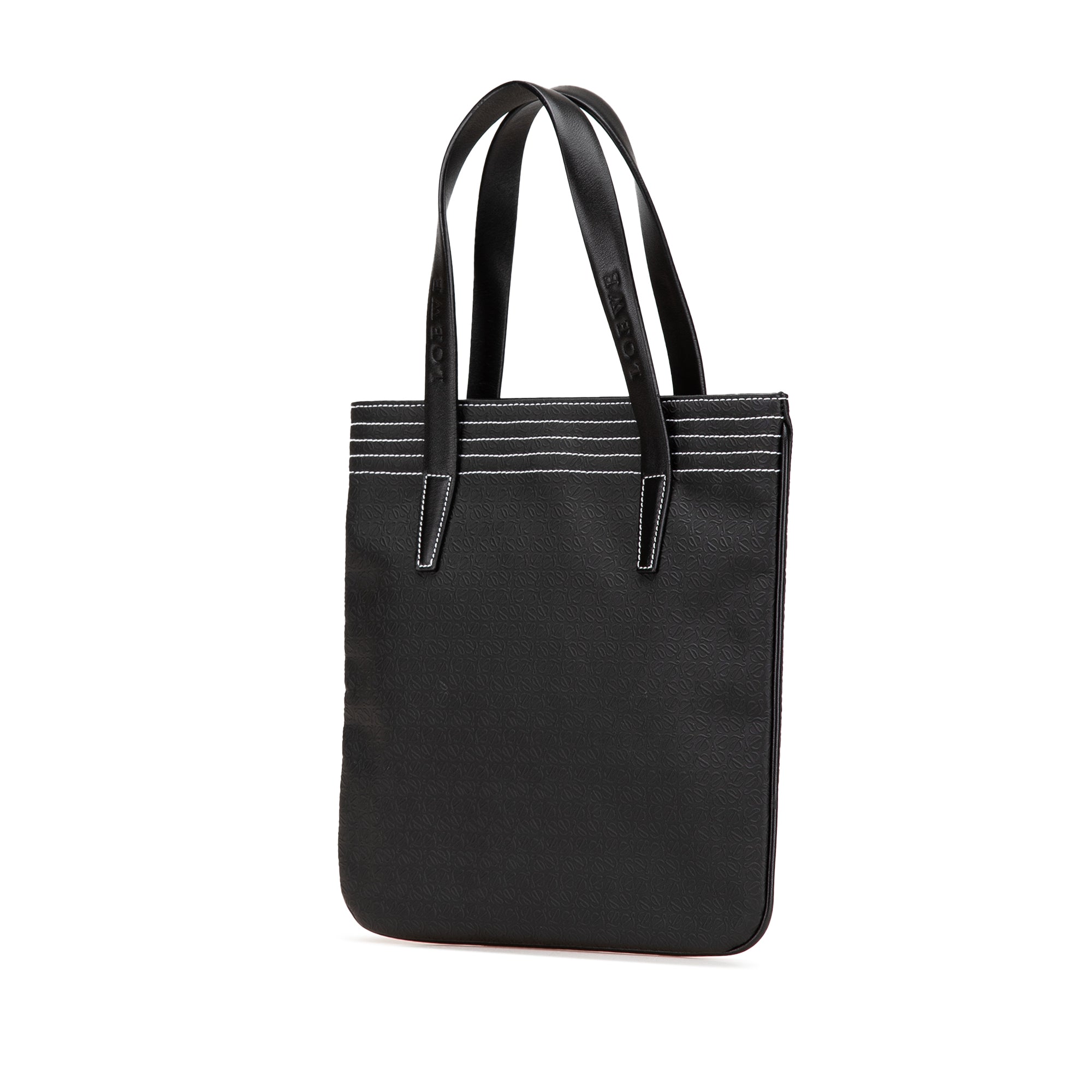 Anagram Leather Tote