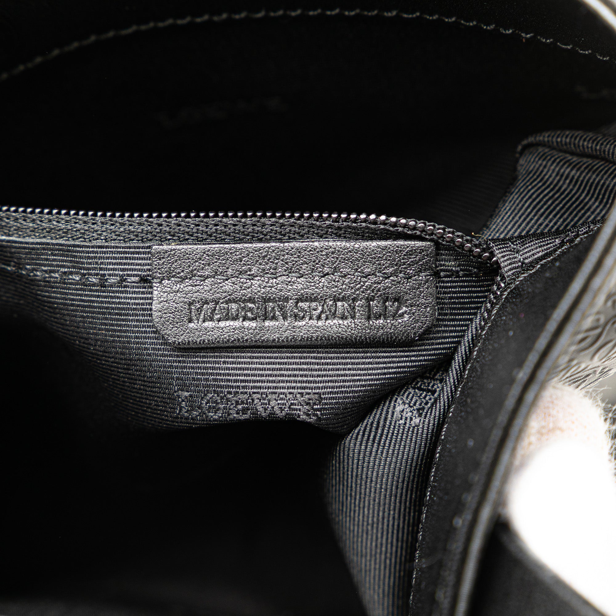 Anagram Leather Tote