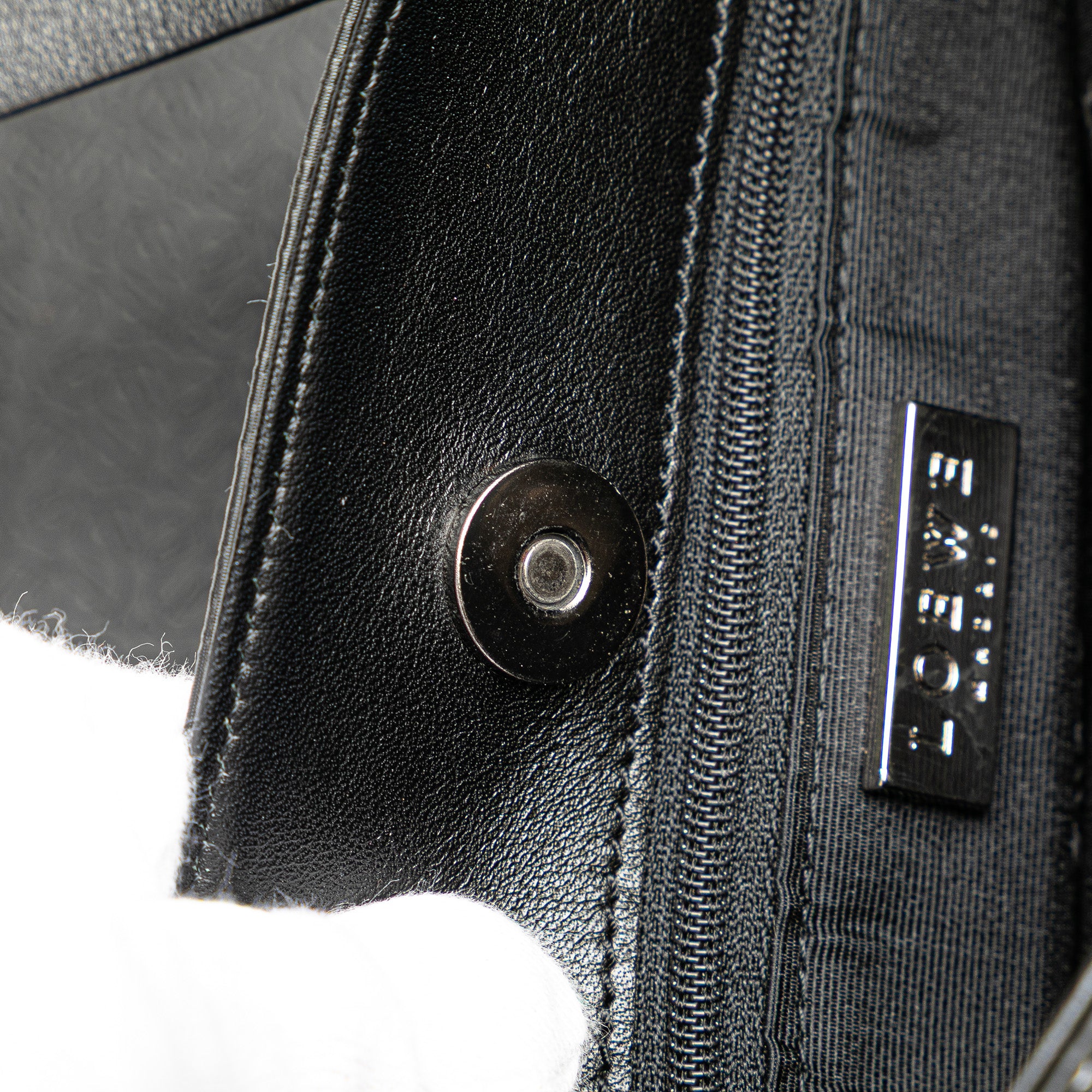 Anagram Leather Tote