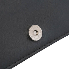 Studded Lambskin Camellia Wallet On Chain